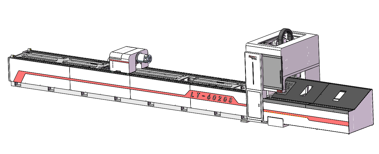 Metal Pipe CNC Fiber Laser Cutting Machine