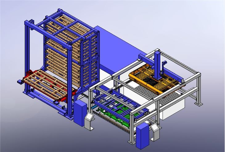 Automatic Loading Laser Cutting Machine Automatic Loading Laser Cutting Machine